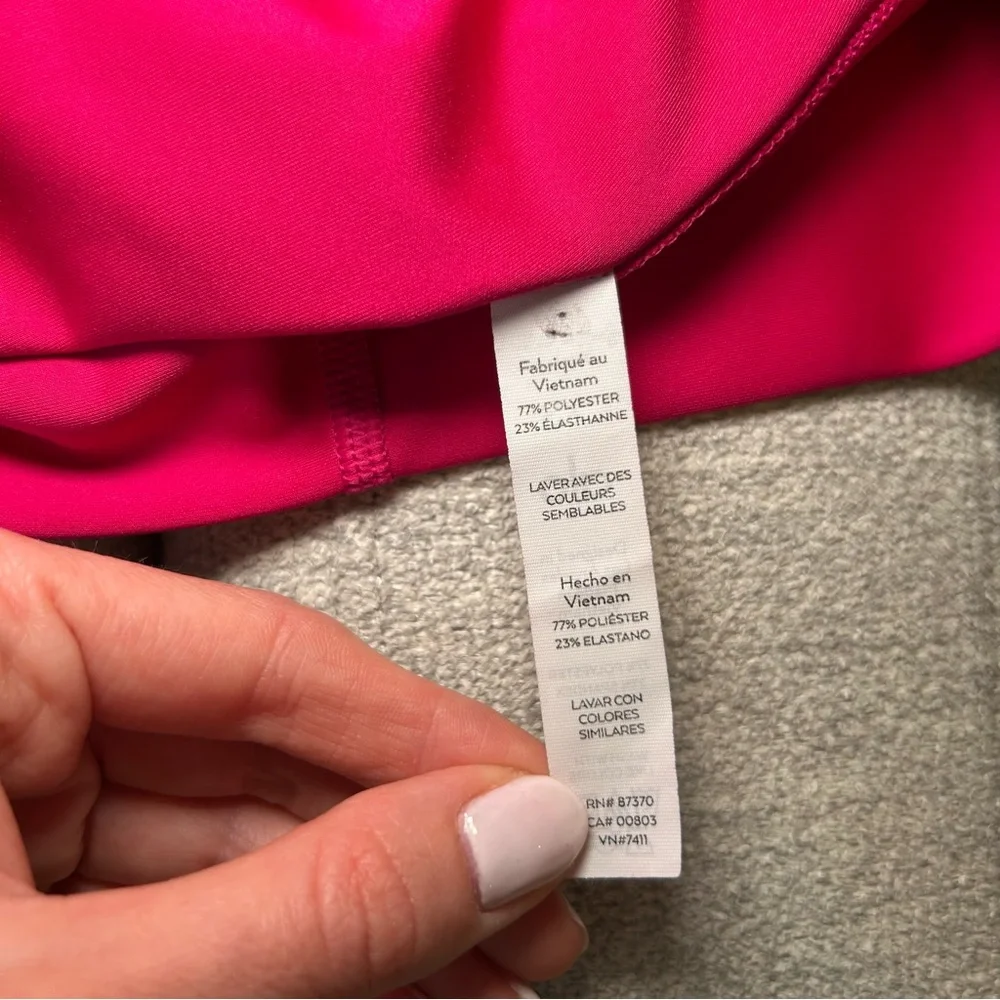 Alo Yoga High-Waist Airlift Legging 7/8 Length Hot Pink Size Extra Small